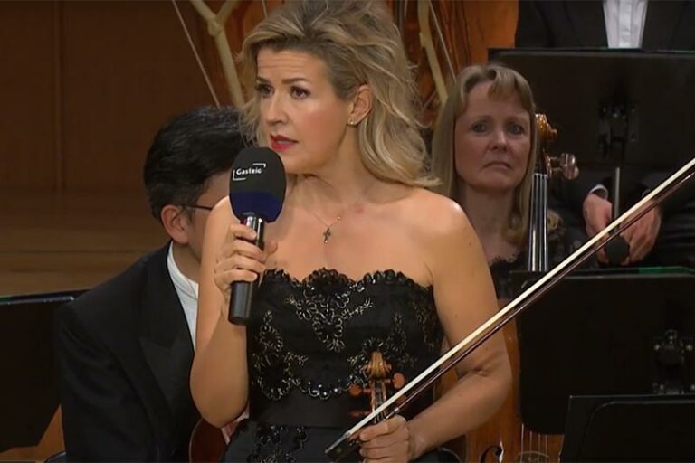 AnneSophie Mutter über Mariss Jansons und